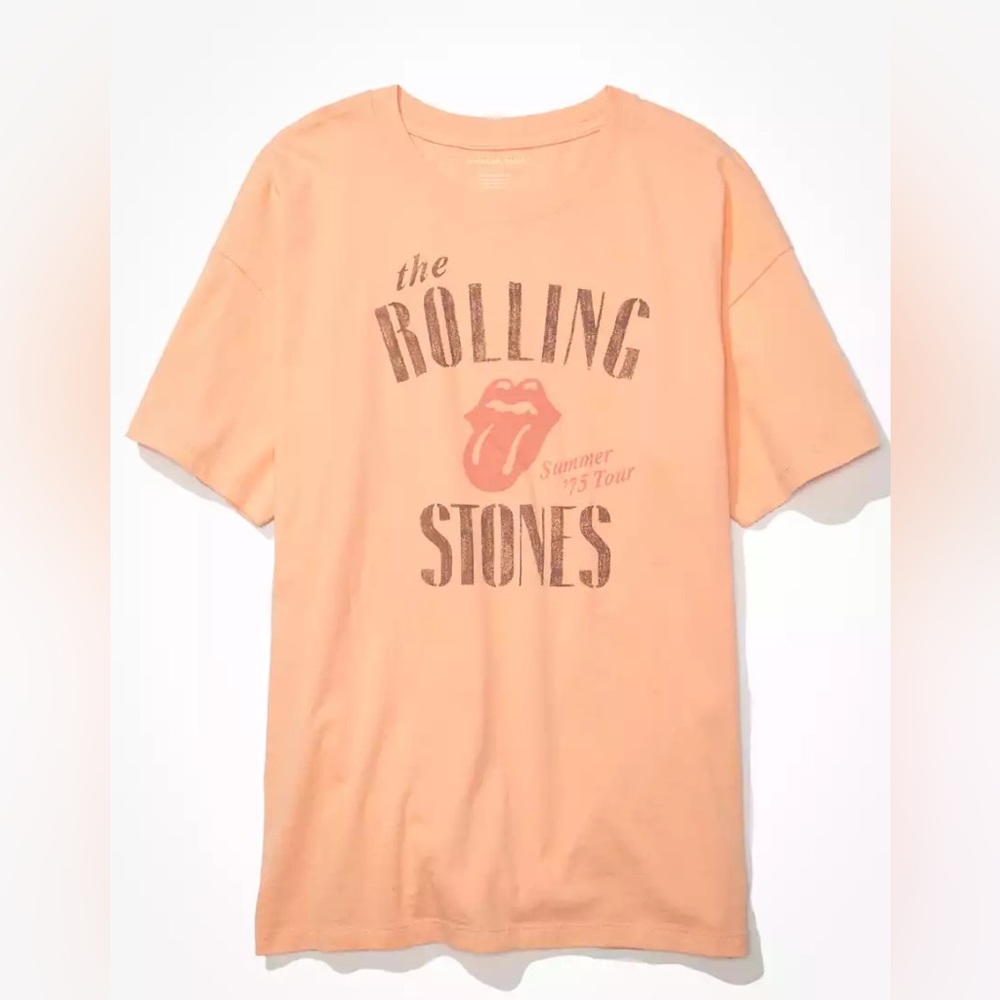 AE Oversized Rolling Stones Graphic Tee - Medium